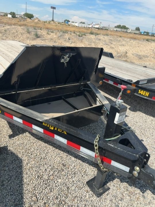 New 2025 Big Tex Trailers 8.5X20 OVER AXLE EQUIPMENT TRAILER 14K WITH SLIDE IN RAMPS