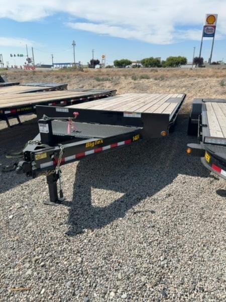 New 2025 Big Tex Trailers 8.5X20 OVER AXLE EQUIPMENT TRAILER 14K WITH SLIDE IN RAMPS
