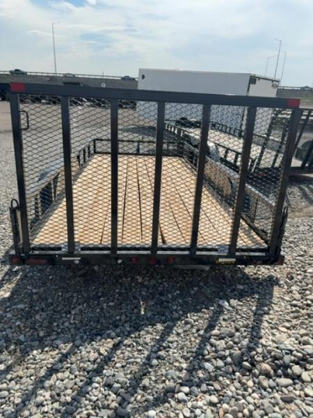 New 2026 Big Tex Trailers 7X16 UTILITY TRAILER 7K WITH RAMPGATE