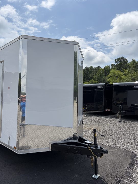 New 2027 Spartan 7X16 Pro Race Trailer, 7' 6" Interior, SXS/Golf Cart Escape Door, PolyCor, StableDeck