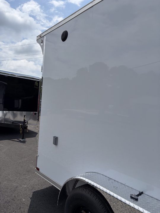 New 2027 Spartan 7X16 Pro Race Trailer, 7' 6" Interior, SXS/Golf Cart Escape Door, PolyCor, StableDeck