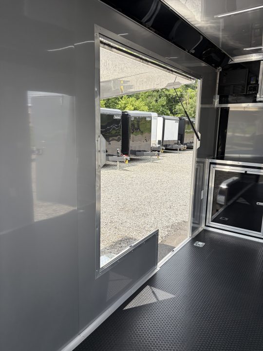 New 2027 Spartan 7X16 Pro Race Trailer, 7' 6" Interior, SXS/Golf Cart Escape Door, PolyCor, StableDeck