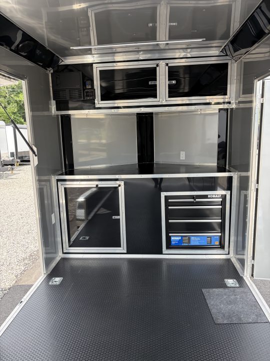 New 2027 Spartan 7X16 Pro Race Trailer, 7' 6" Interior, SXS/Golf Cart Escape Door, PolyCor, StableDeck