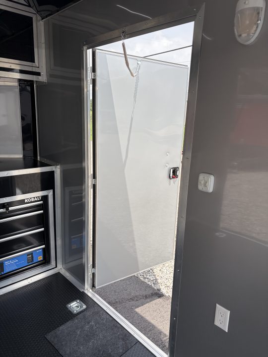 New 2027 Spartan 7X16 Pro Race Trailer, 7' 6" Interior, SXS/Golf Cart Escape Door, PolyCor, StableDeck