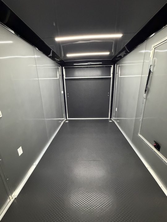 New 2027 Spartan 7X16 Pro Race Trailer, 7' 6" Interior, SXS/Golf Cart Escape Door, PolyCor, StableDeck