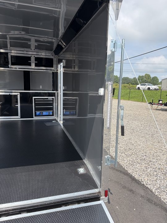 New 2027 Spartan 7X16 Pro Race Trailer, 7' 6" Interior, SXS/Golf Cart Escape Door, PolyCor, StableDeck