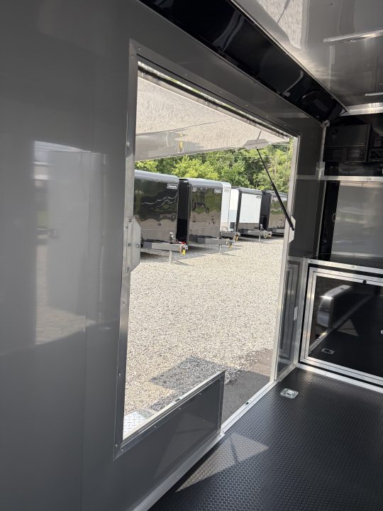 New 2027 Spartan 7X16 Pro Race Trailer, 7' 6" Interior, SXS/Golf Cart Escape Door, PolyCor, StableDeck