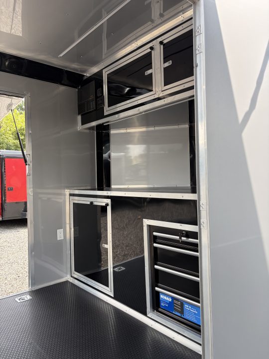 New 2027 Spartan 7X16 Pro Race Trailer, 7' 6" Interior, SXS/Golf Cart Escape Door, PolyCor, StableDeck