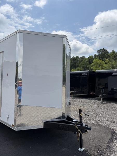 New 2027 Spartan 7X16 Pro Race Trailer, 7' 6" Interior, SXS/Golf Cart Escape Door, PolyCor, StableDeck
