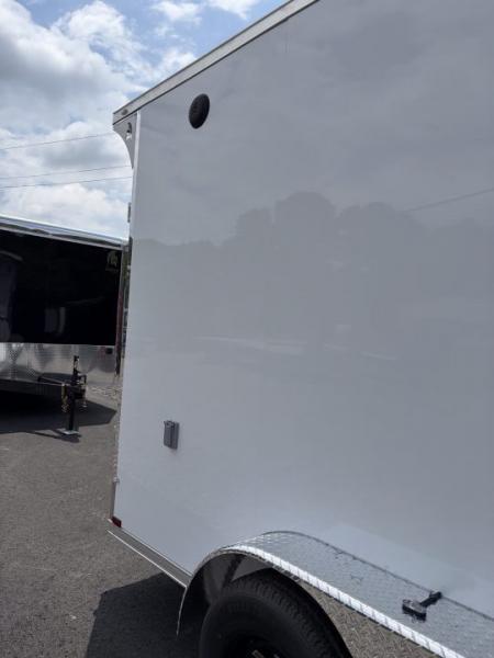 New 2027 Spartan 7X16 Pro Race Trailer, 7' 6" Interior, SXS/Golf Cart Escape Door, PolyCor, StableDeck