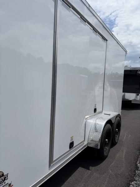 New 2027 Spartan 7X16 Pro Race Trailer, 7' 6" Interior, SXS/Golf Cart Escape Door, PolyCor, StableDeck