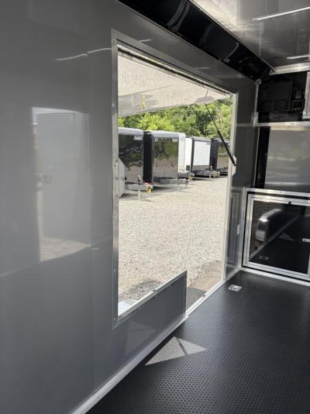 New 2027 Spartan 7X16 Pro Race Trailer, 7' 6" Interior, SXS/Golf Cart Escape Door, PolyCor, StableDeck