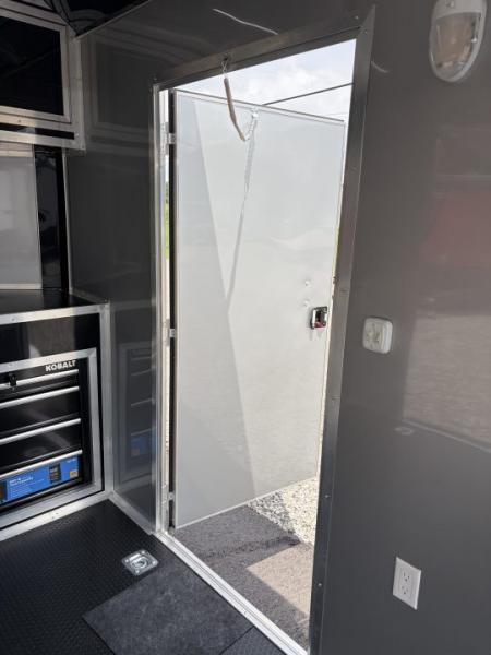 New 2027 Spartan 7X16 Pro Race Trailer, 7' 6" Interior, SXS/Golf Cart Escape Door, PolyCor, StableDeck