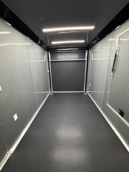 New 2027 Spartan 7X16 Pro Race Trailer, 7' 6" Interior, SXS/Golf Cart Escape Door, PolyCor, StableDeck