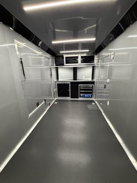 New 2027 Spartan 7X16 Pro Race Trailer, 7' 6" Interior, SXS/Golf Cart Escape Door, PolyCor, StableDeck