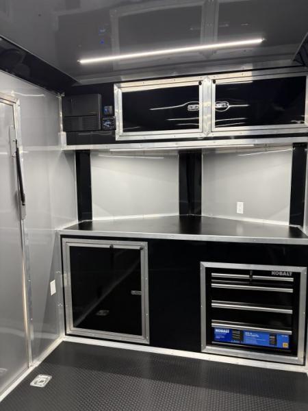 New 2027 Spartan 7X16 Pro Race Trailer, 7' 6" Interior, SXS/Golf Cart Escape Door, PolyCor, StableDeck
