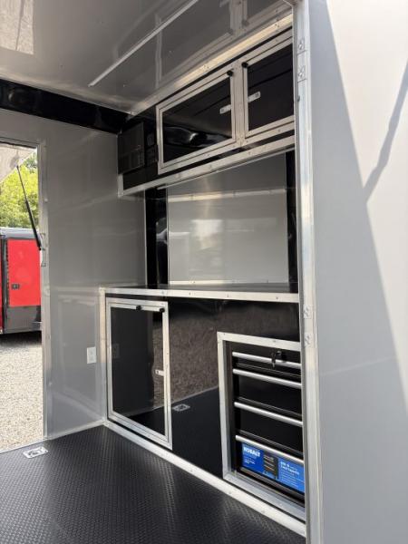New 2027 Spartan 7X16 Pro Race Trailer, 7' 6" Interior, SXS/Golf Cart Escape Door, PolyCor, StableDeck