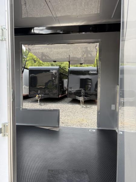 New 2027 Spartan 7X16 Pro Race Trailer, 7' 6" Interior, SXS/Golf Cart Escape Door, PolyCor, StableDeck