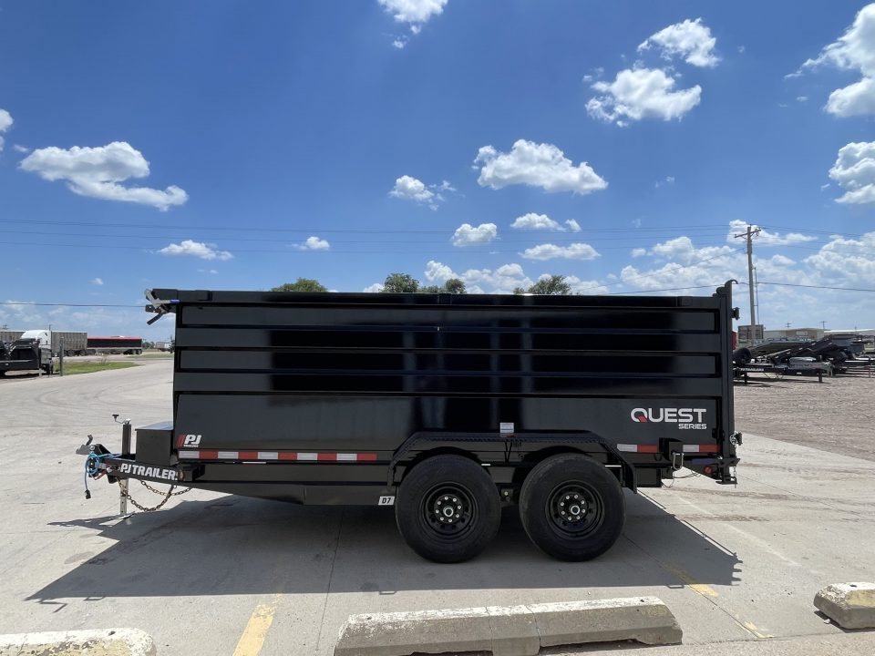 New 2027 PJ Trailers D7142 Dump Trailer
