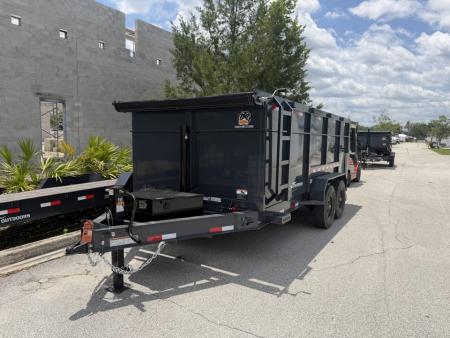 New 2026 Panther Cargo 14K 7X16X4 TA Dump Trailer
