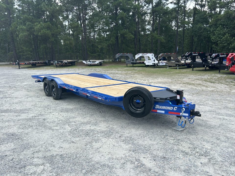 New 2026 Diamond C HXD Tilt Trailer, 102" Wide x 24ft , Drive Over Fender , 10K Axles #17,650 lbs Payload