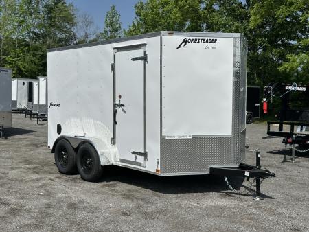 New 2027 Homesteader Trailer Intrepid 7' x 12' x 6'6  Cargo / Enclosed Trailer