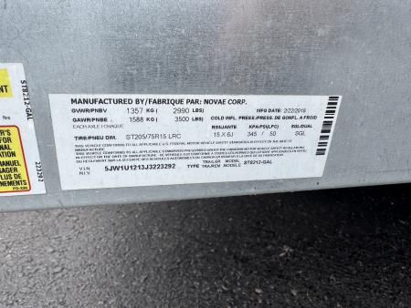 Used 2018 Sure-Trac ST8212-GAL Utility Trailer