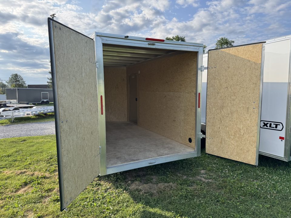 New 2026 E-Z Hauler EZEC7X14 XLT-P Cargo / Enclosed Trailer 71 SERIES 7'1" INTERIOR HEIGHT, .080 POLY CORE SIDES, FREE ALUMINUM WHEELS REAR DOUBLE DOORS