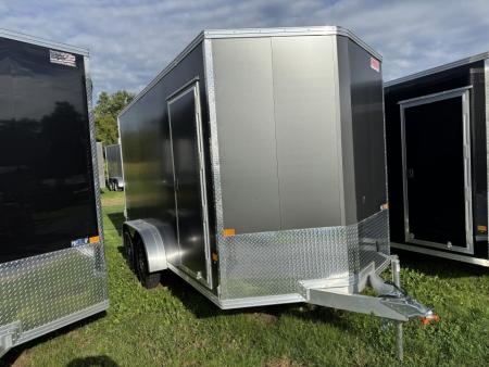New 2026 E-Z Hauler EZEC7X14 XLT-P Cargo / Enclosed Trailer 71 SERIES 7'1" INTERIOR HEIGHT, .080 POLY CORE SIDES, FREE ALUMINUM WHEELS REAR DOUBLE DOORS SALE ON NOW