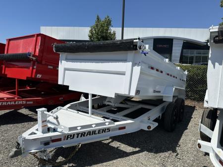 New 2027 PJ Trailers DM W 7X14X3 Dump Trailer