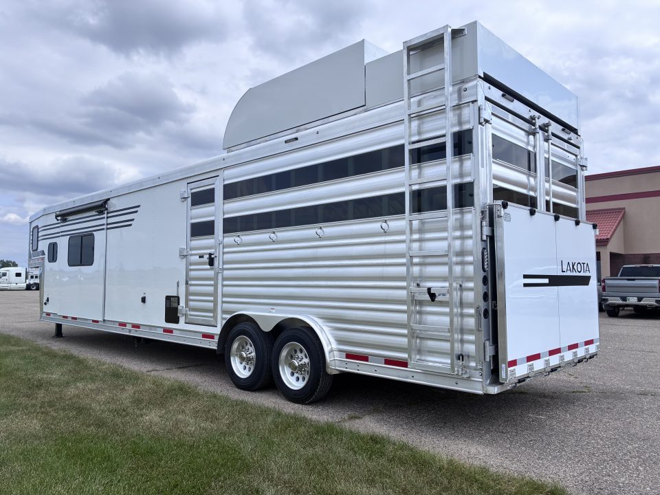 New 2027 Lakota 14' LE 13'LQ Stock / Stock Combo Trailer