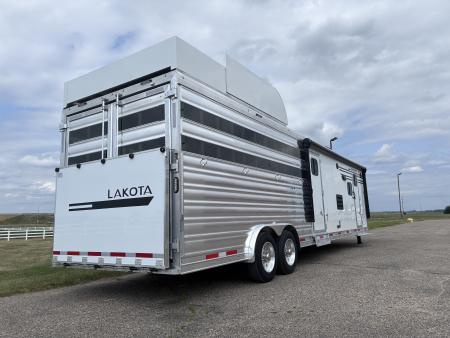 New 2027 Lakota 14' LE 13'LQ Stock / Stock Combo Trailer