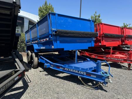 New 2027 PJ Trailers DL B 7X14X2+2 Dump Trailer