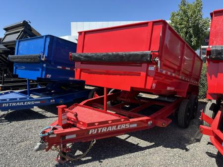 New 2027 PJ Trailers DL R 7X14X2+2 Dump Trailer