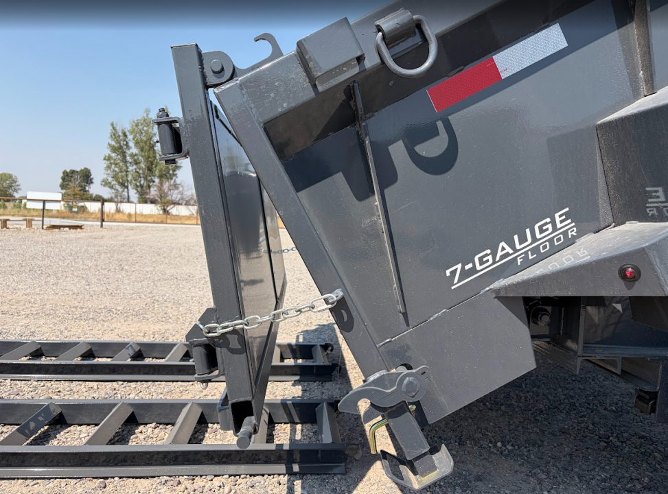 New 2027 Lamar Trailers 7X12 14K Scissor Lift Dump Trailer