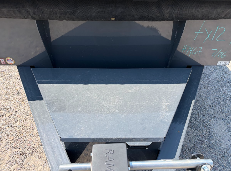 New 2027 Lamar Trailers 7X12 14K Scissor Lift Dump Trailer