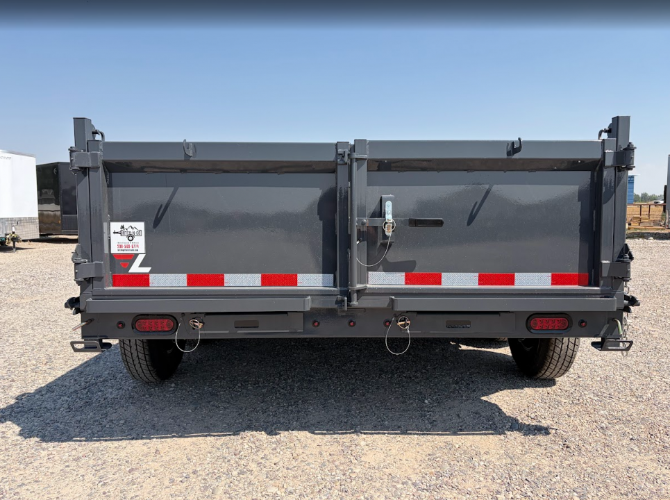 New 2027 Lamar Trailers 7X12 14K Scissor Lift Dump Trailer