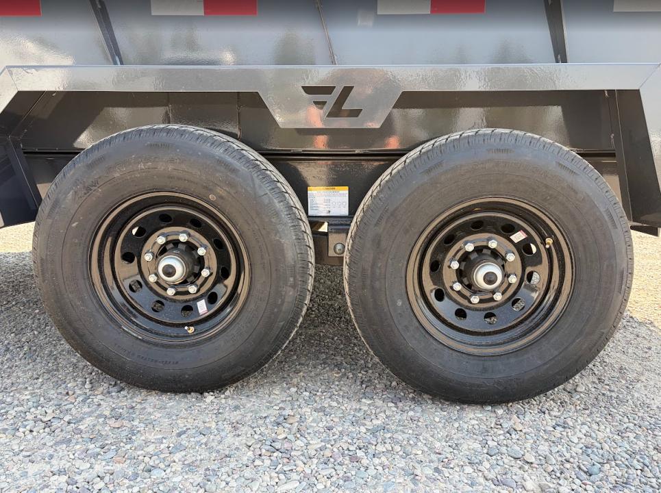 New 2027 Lamar Trailers 7X12 14K Scissor Lift Dump Trailer