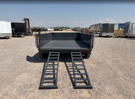 New 2027 Lamar Trailers 7X12 14K Scissor Lift Dump Trailer