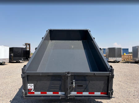New 2027 Lamar Trailers 7X12 14K Scissor Lift Dump Trailer