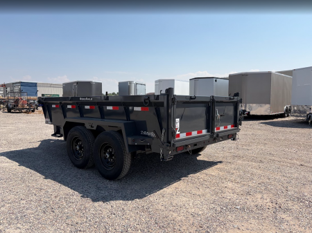 New 2027 Lamar Trailers 7X12 14K Scissor Lift Dump Trailer