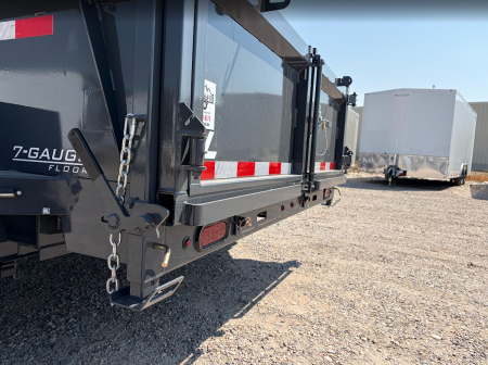 New 2027 Lamar Trailers 7X12 14K Scissor Lift Dump Trailer