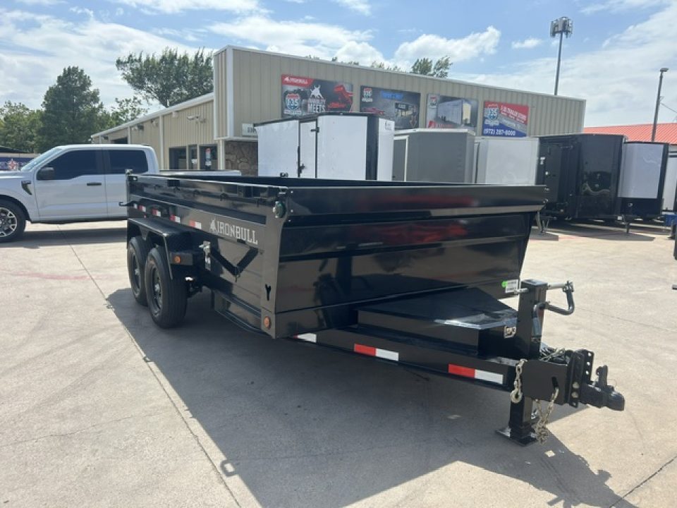 New 2026 Iron Bull DTB 83x14x2 Dump Trailer