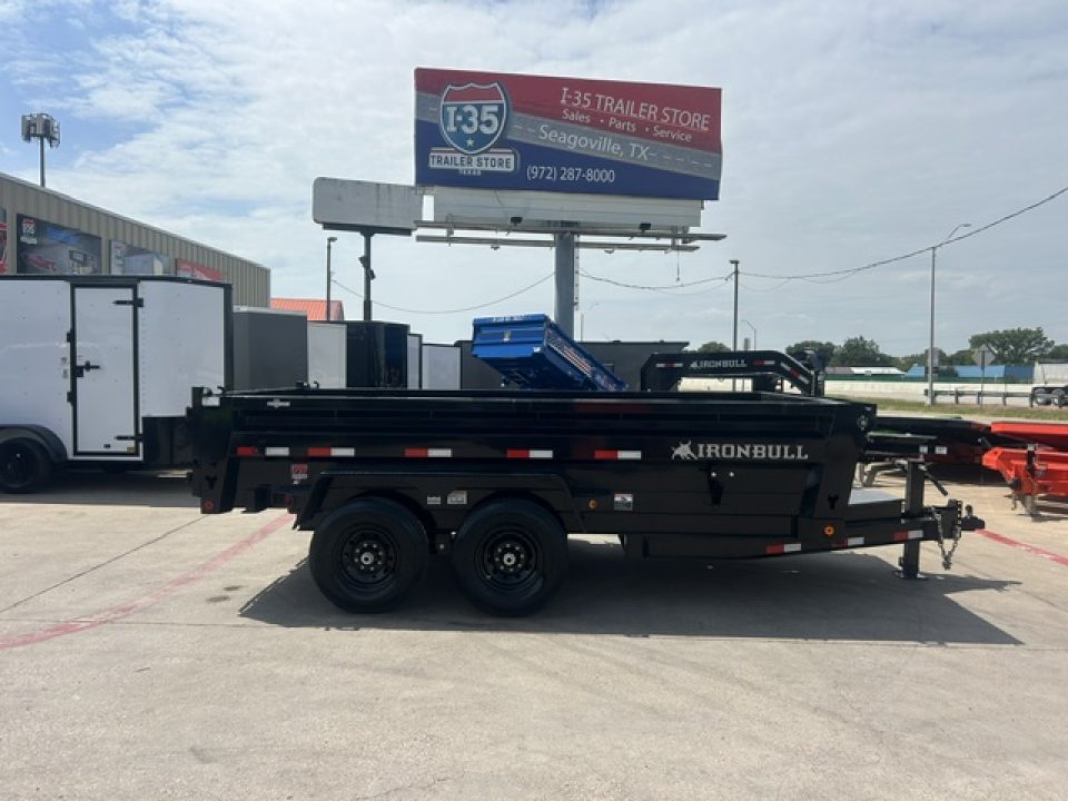 New 2026 Iron Bull DTB 83x14x2 Dump Trailer