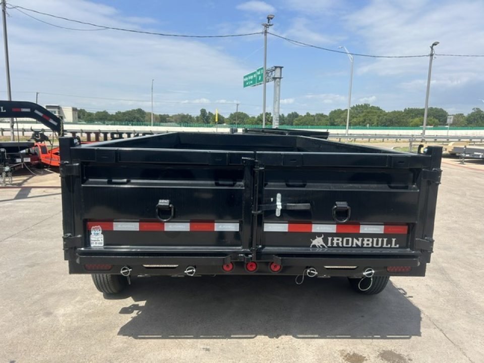 New 2026 Iron Bull DTB 83x14x2 Dump Trailer
