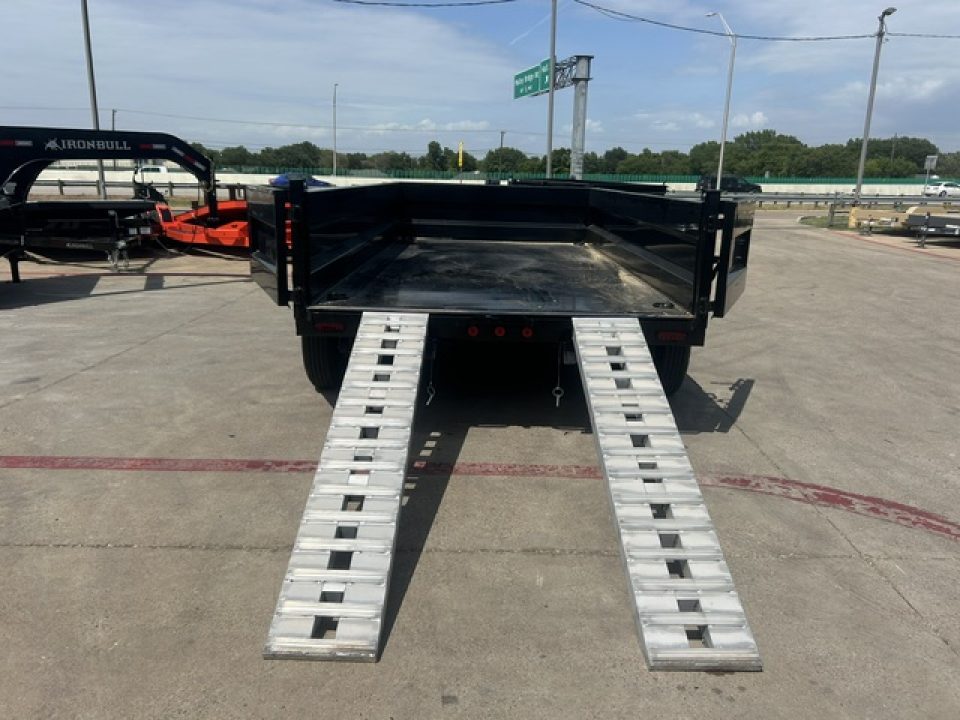 New 2026 Iron Bull DTB 83x14x2 Dump Trailer