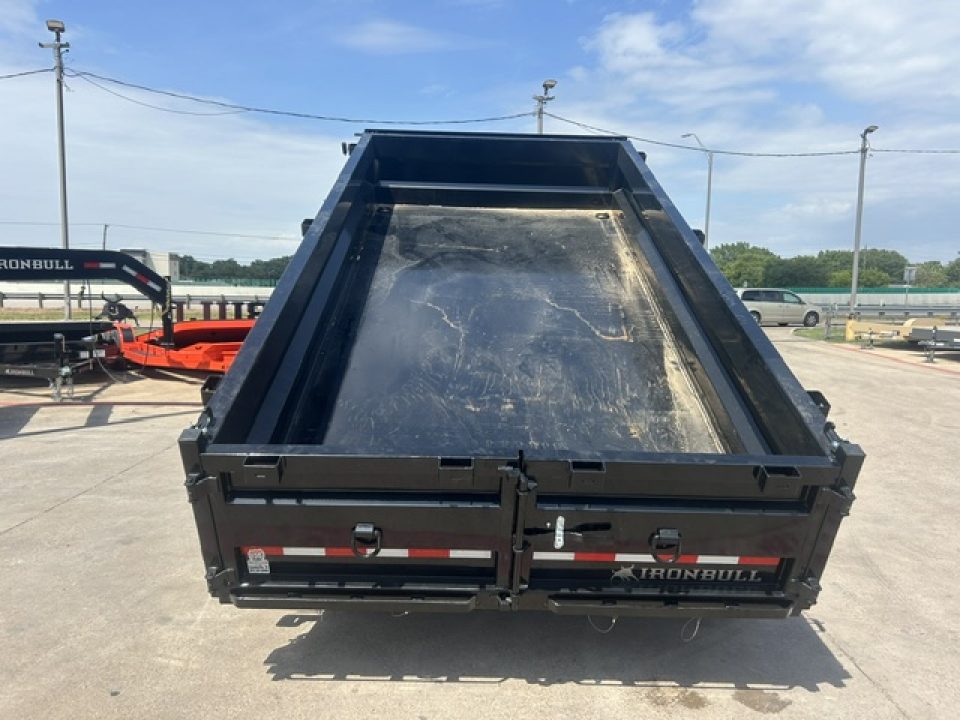 New 2026 Iron Bull DTB 83x14x2 Dump Trailer