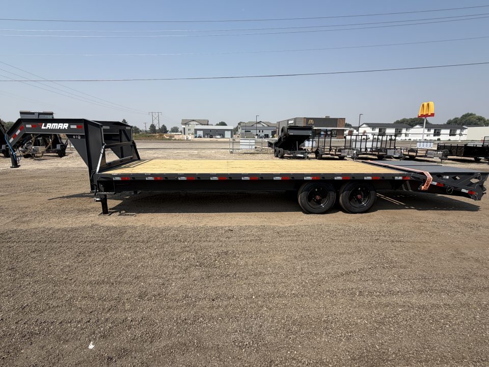 New 2027 Lamar 8X20+5 16K Gooseneck Equipment Trailer
