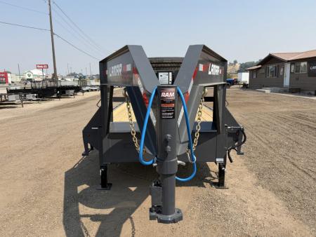 New 2027 Lamar 8X20+5 16K Gooseneck Equipment Trailer