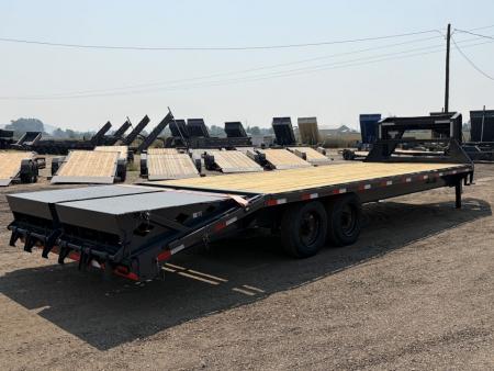 New 2027 Lamar 8X20+5 16K Gooseneck Equipment Trailer